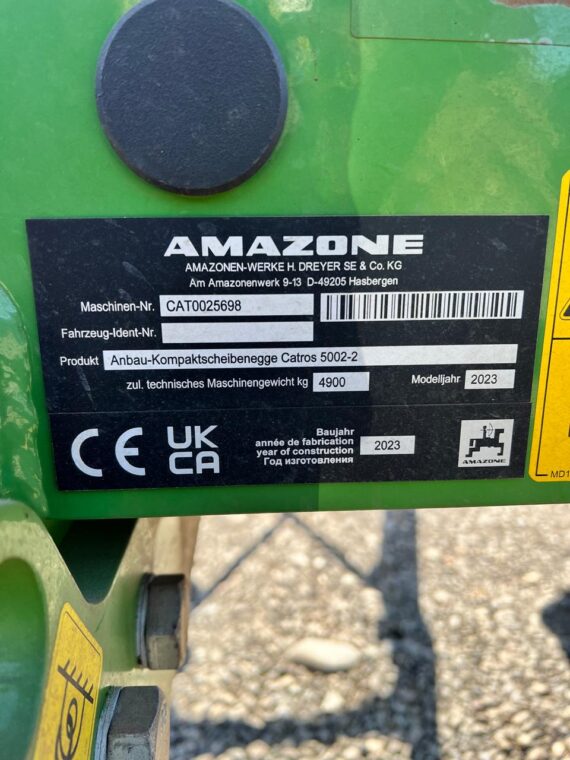 Incoporador Amazone Catros 5002-2 - Imagen 7